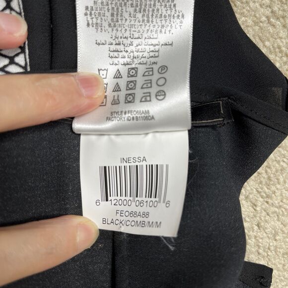 NWOT BCBGMAXAZRIA Sz M Inessa Kaftan Tonic Dress Paisley KIMONO Boho Beach Party - Picture 7 of 15